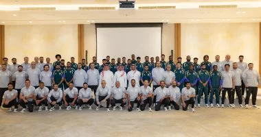 منتخب السعودية يطير إلى أمريكا استعدادا للمشاركة فى كأس العالم..