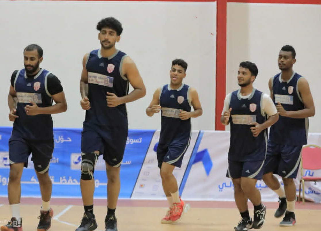 سلة شعب حضرموت تواصل تحضيراتها المكثفة استعدادًا لكأس السوبر