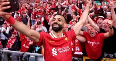 ليفربول يستعرض أرقام وإنجازات محمد صلاح في رحلة المجد