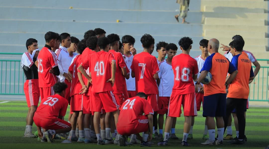 منتخب الناشئين يكسب منتخب الأمانة في مستهل مبارياته التجريبية بمعسكر صنعاء
