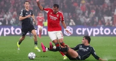 بنفيكا وريال مدريد غدا" الثلاثاء  فى ذهاب ملحق دور الـ16 بدوري أبطال أوروبا