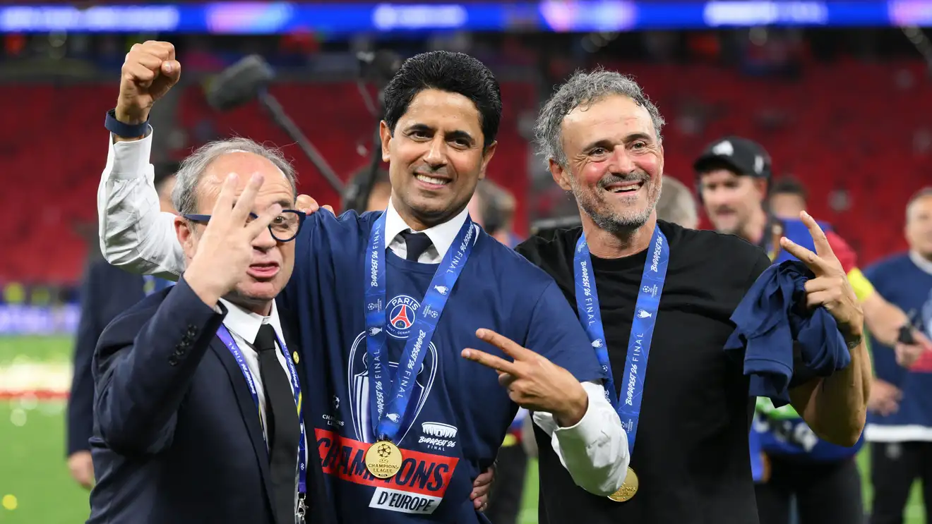 عقب الفوز بدوري الأبطال.. الخليفي يثير الجدل حول مستقبل إنريكي
