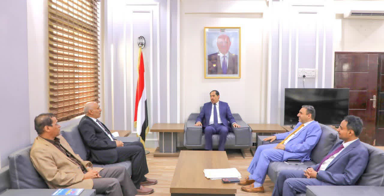 البكري يناقش مع رئيس جامعة إقليم سبأ تعزيز التعاون المشترك وإمكانية توقيع مذكرة تفاهم
