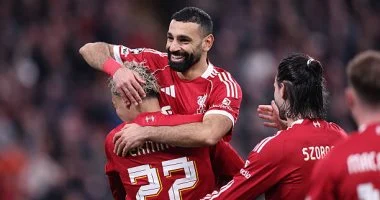 أسرع المنضمين لنادي الـ 50 هدفا بدوري أبطال أوروبا.. محمد صلاح يعادل راؤول