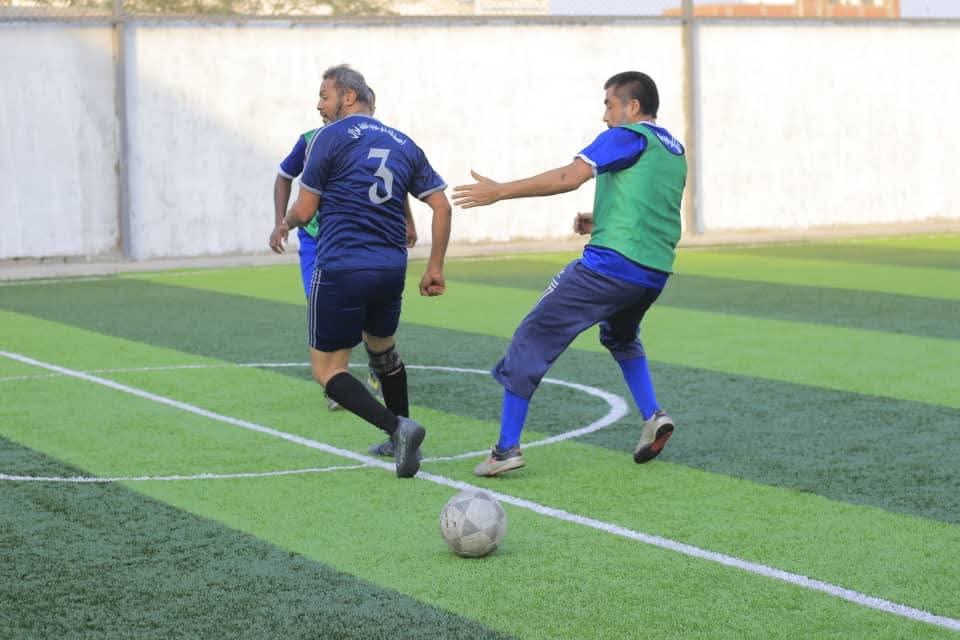 اصدقاء المرحوم احمد غزال يمطرون مرمى اصدقاء المرحوم  ناصر االمحويتي بسداسية مقابل هدف