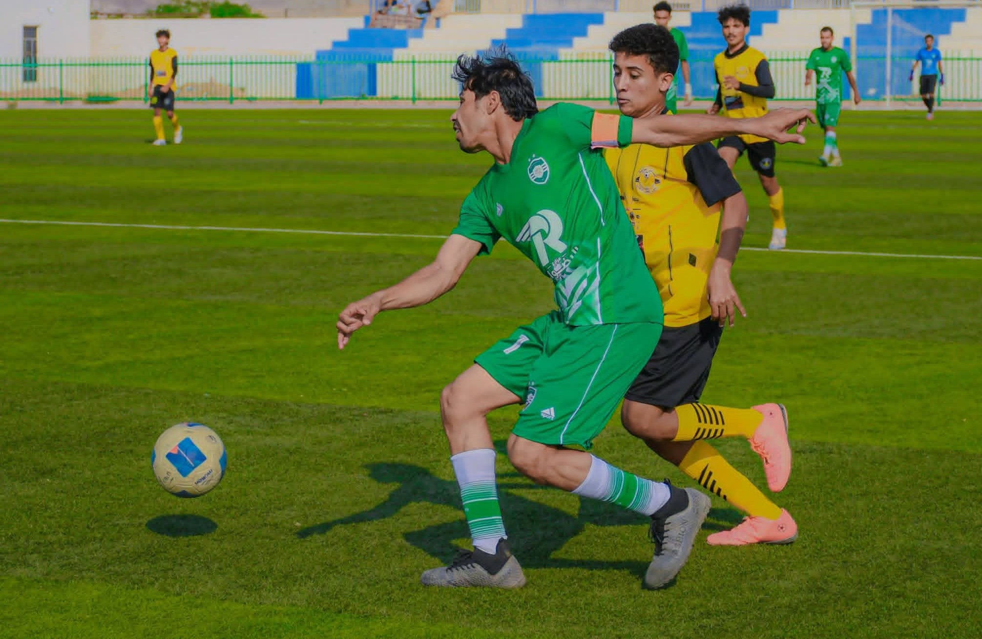الراية نصاب يخطف الفوز في الوقت القاتل ويُسقط شباب المصينعة 2-1 في دوري الثالثة بشبوة