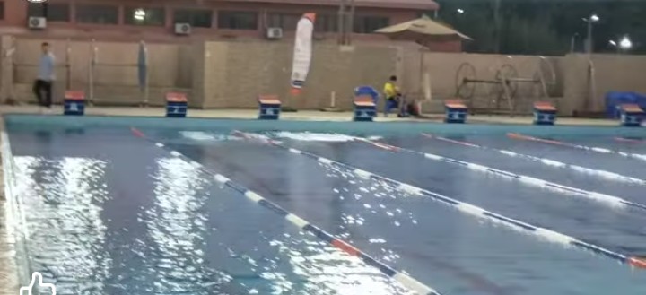 بركات السباحة يواصل معسكره الخارجي في القاهرة .