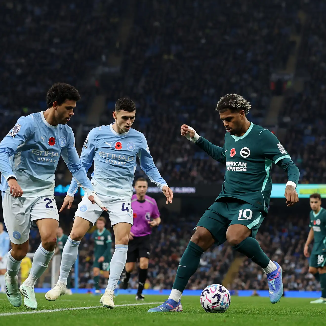 بعد 24 مباراة.. برايتون يكسر هيبة ملعب الاتحاد