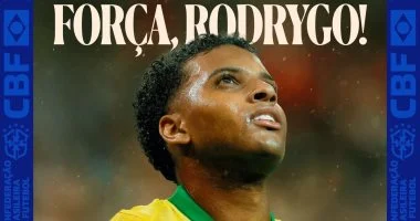 الاتحاد البرازيلي يدعم رودريجو بعد إصابته بالرباط الصليبي