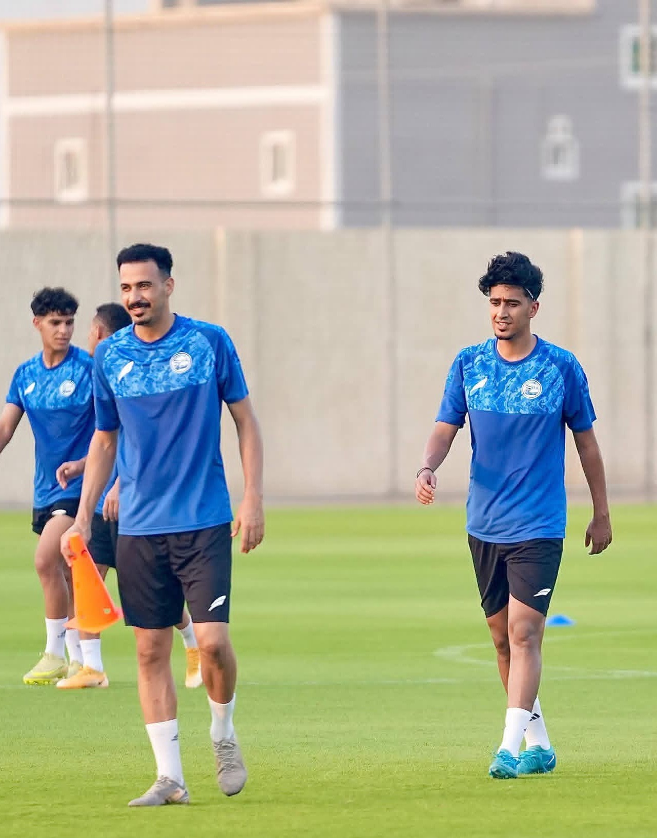 المنتخب الوطني يواصل تحضيراته لبطولة خليجي 27