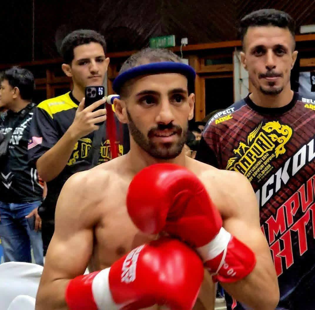 البطل اليمني محمد السعيدي يشارك في بطولة العالم للمواي تاي بماليزيا
