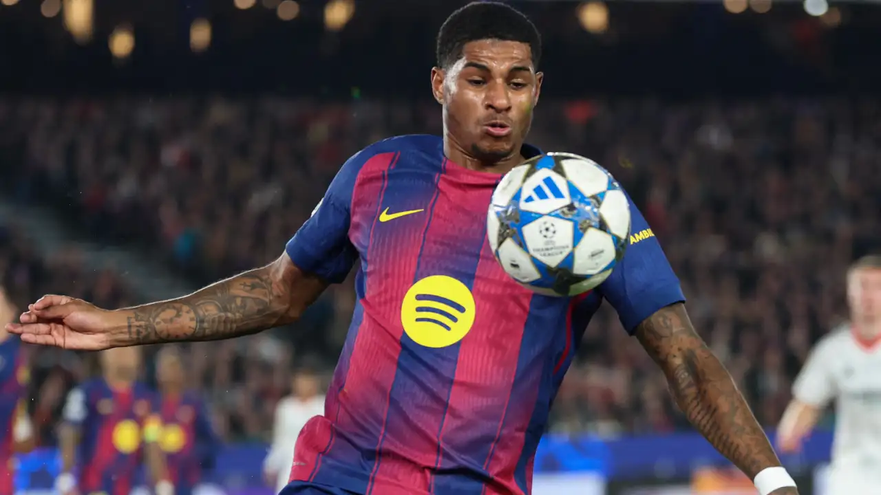 تهمة التلاعب تطال برشلونة بسبب راشفورد