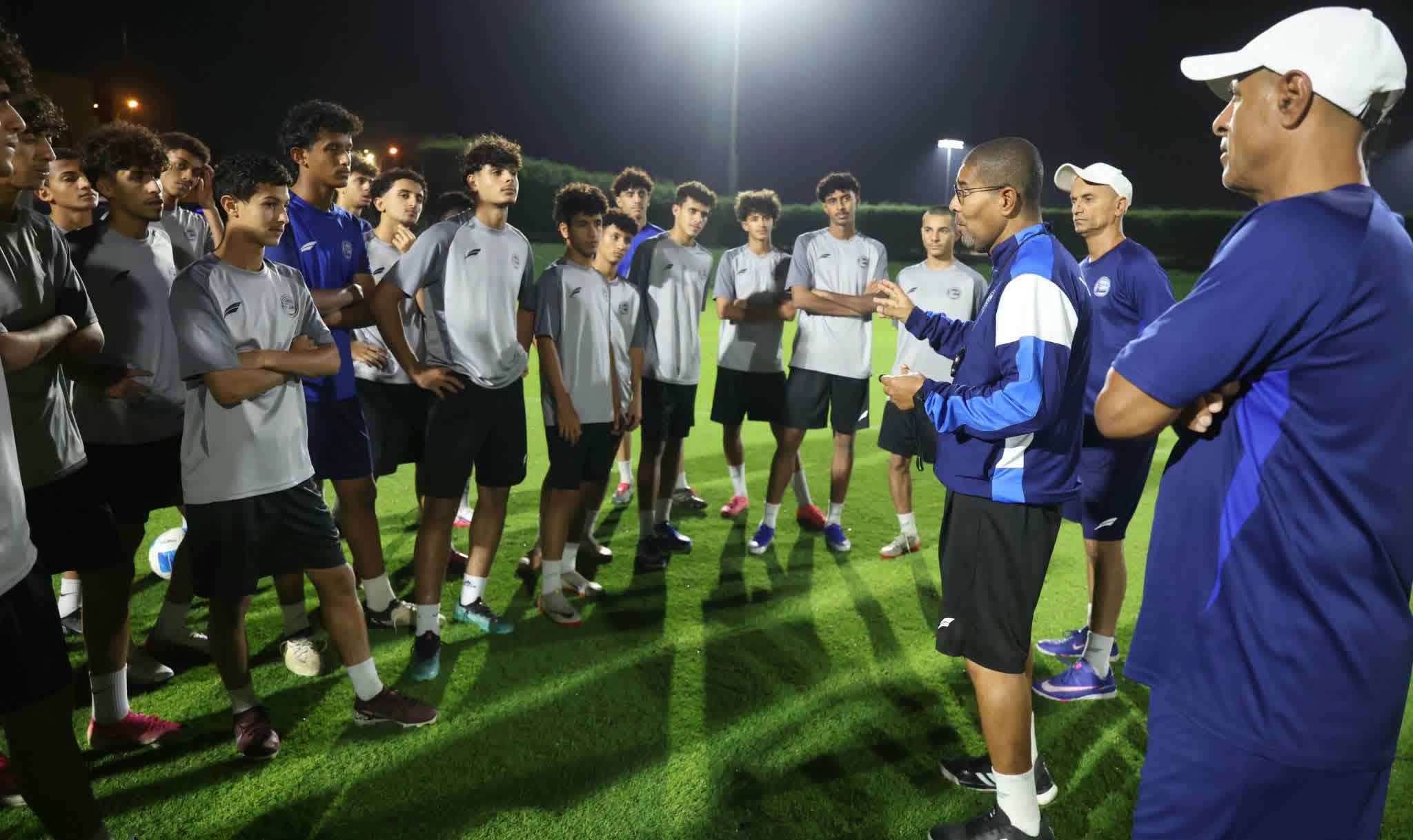 منتخب الناشئين يستكمل تحضيراته لمواجهة الكويت في جولة الحسم بكأس الخليج