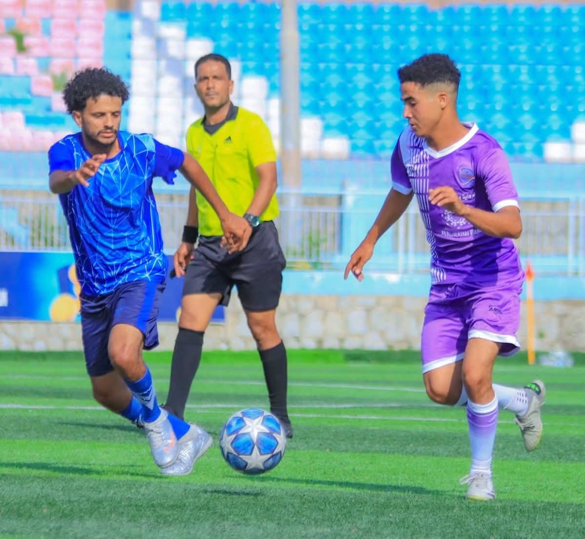 السهام يتغلب على الصحة في تصفيات الثالثة لاندية تعز.