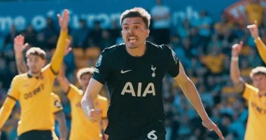 توتنهام يخطف فوزًا ثمينًا من وولفرهامبتون.. ووست هام يهزم إيفرتون 2-1 في الدوري الانجليزي