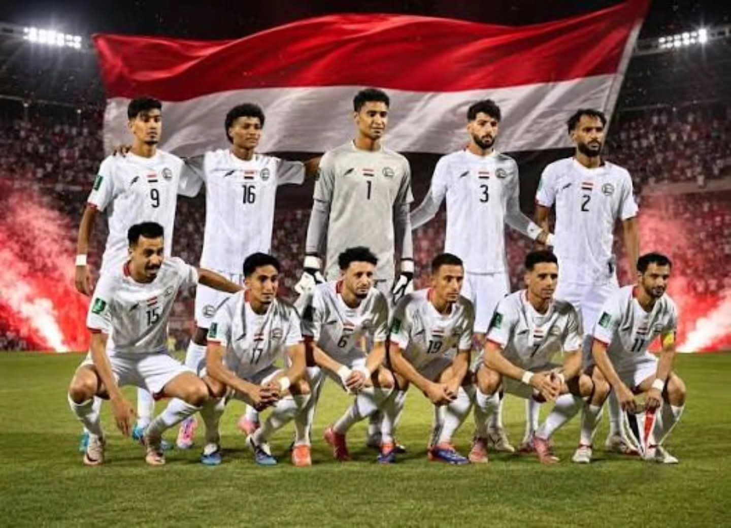 اللجنة الأولمبية تهنئ أعضاء بعثة المنتخب الوطني الأول مرة القدم...ابنائنا لاعبي المنتخب الوطني الأول لكرة القدم المتأهلين إلى نهائيات كأس آسيا السعودية 2027م.