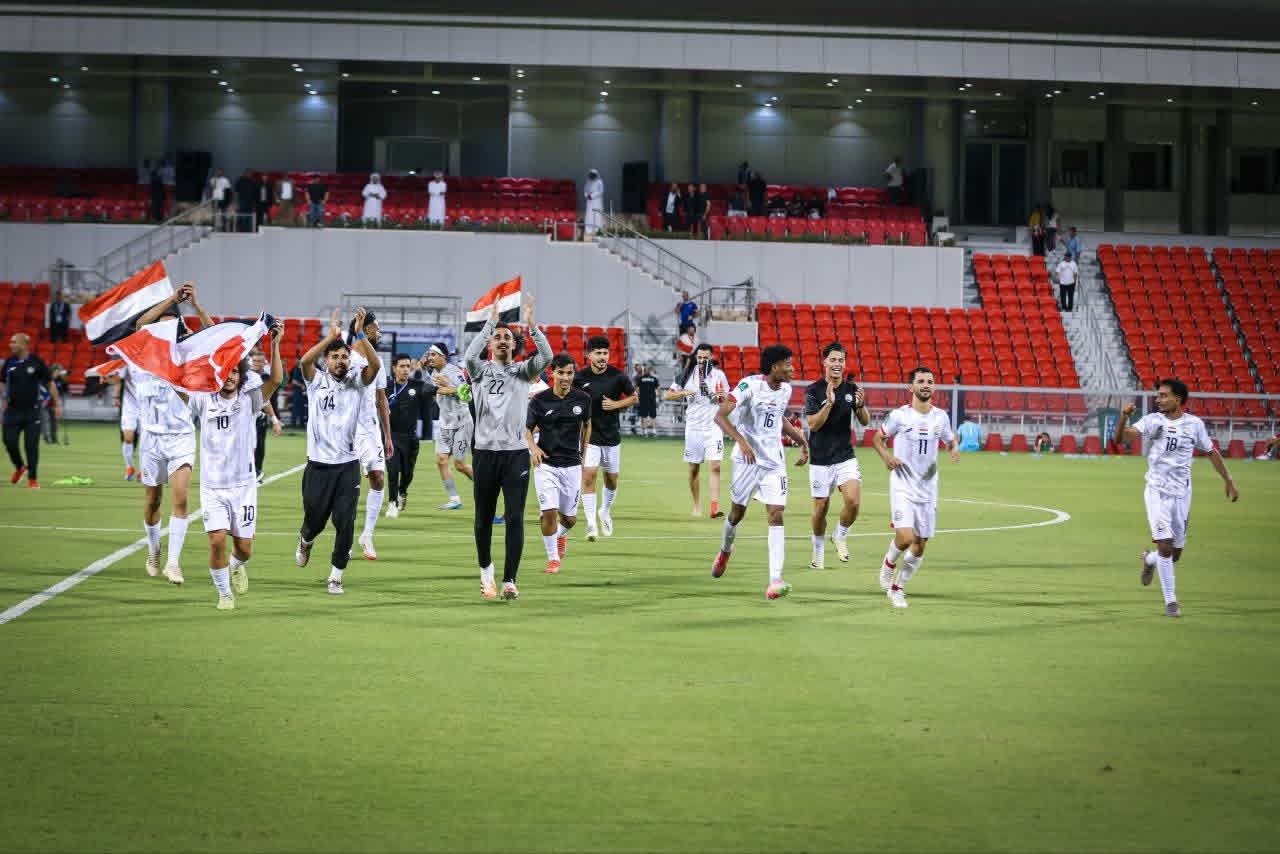 مكتب الشباب والرياضة بالحديدة يبارك لوزير الشباب والرياضة ورئيس إتحاد الكرة والمنتخب الوطني الأول لكرة القدم التأهل لنهائيات آسيا 2027م .