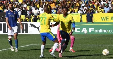 موعد نهائي دوري أبطال أفريقيا بين صن دوانز والجيش الملكي المغربي