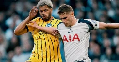 برايتون يخطف نقطة ثمينة من أنياب توتنهام في الدوري الإنجليزي