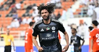 النني يعلن نهاية مشواره مع الجزيرة الإماراتي