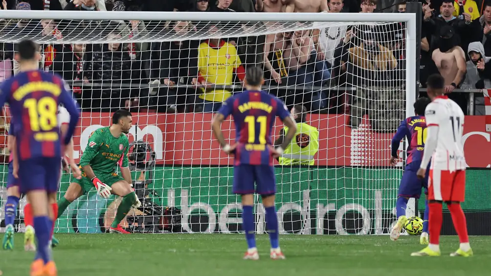 "بسيناريو مجنون" جيرونا يقتل أحلام برشلونة.. ويبقي ريال مدريد في الصدارة