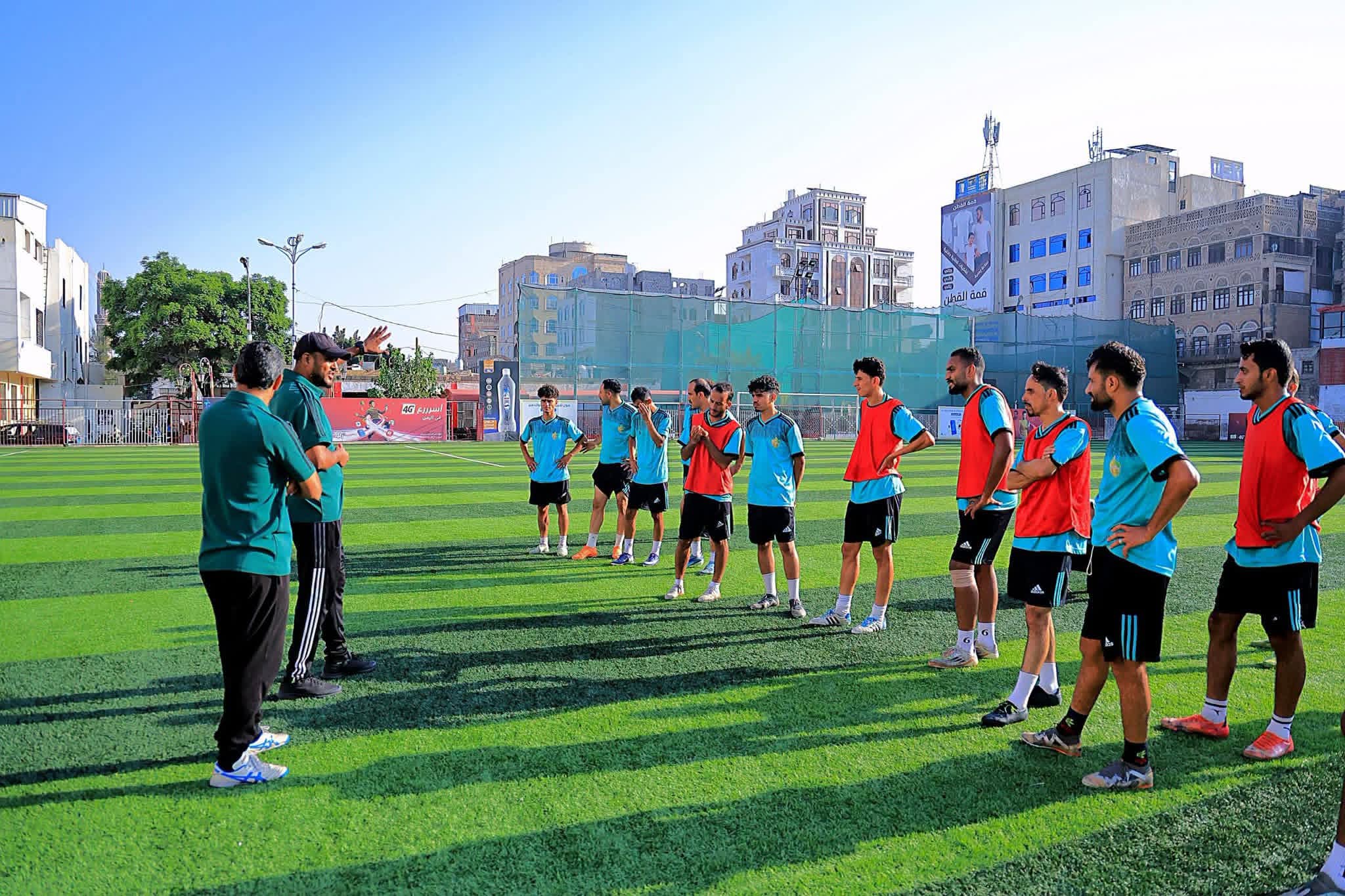 اليرموك يستعد لملاقاة الوحدة غدا" الخميس في دوري الاولى .
