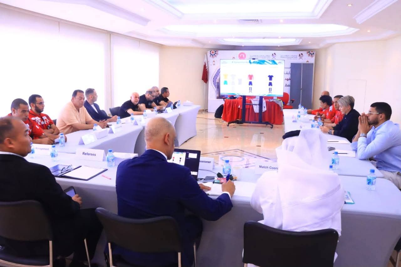 منتخبنا يلعب بالأبيض ولبنان بالأحمر.. انعقاد الاجتماع الفني لمباراة منتخبنا الوطني أمام نظيره اللبناني