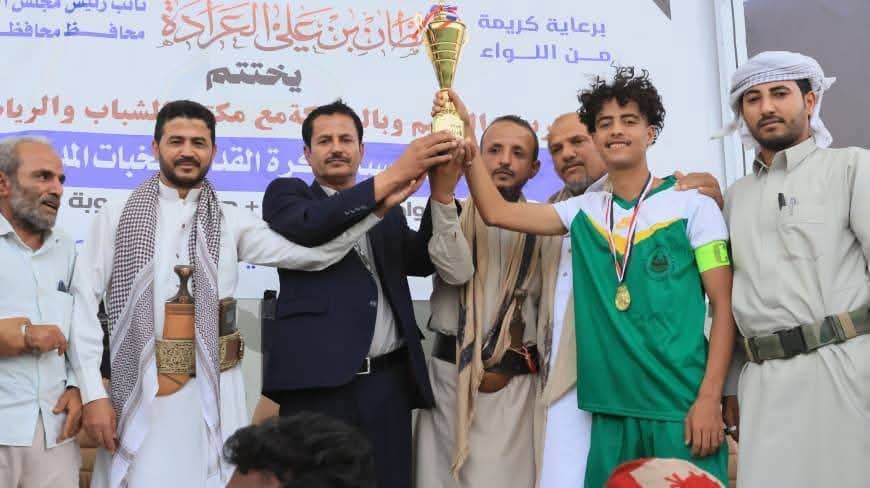 منتخب المدينة يحرز بطولة مدارس محافظة مأرب لكرة القدم