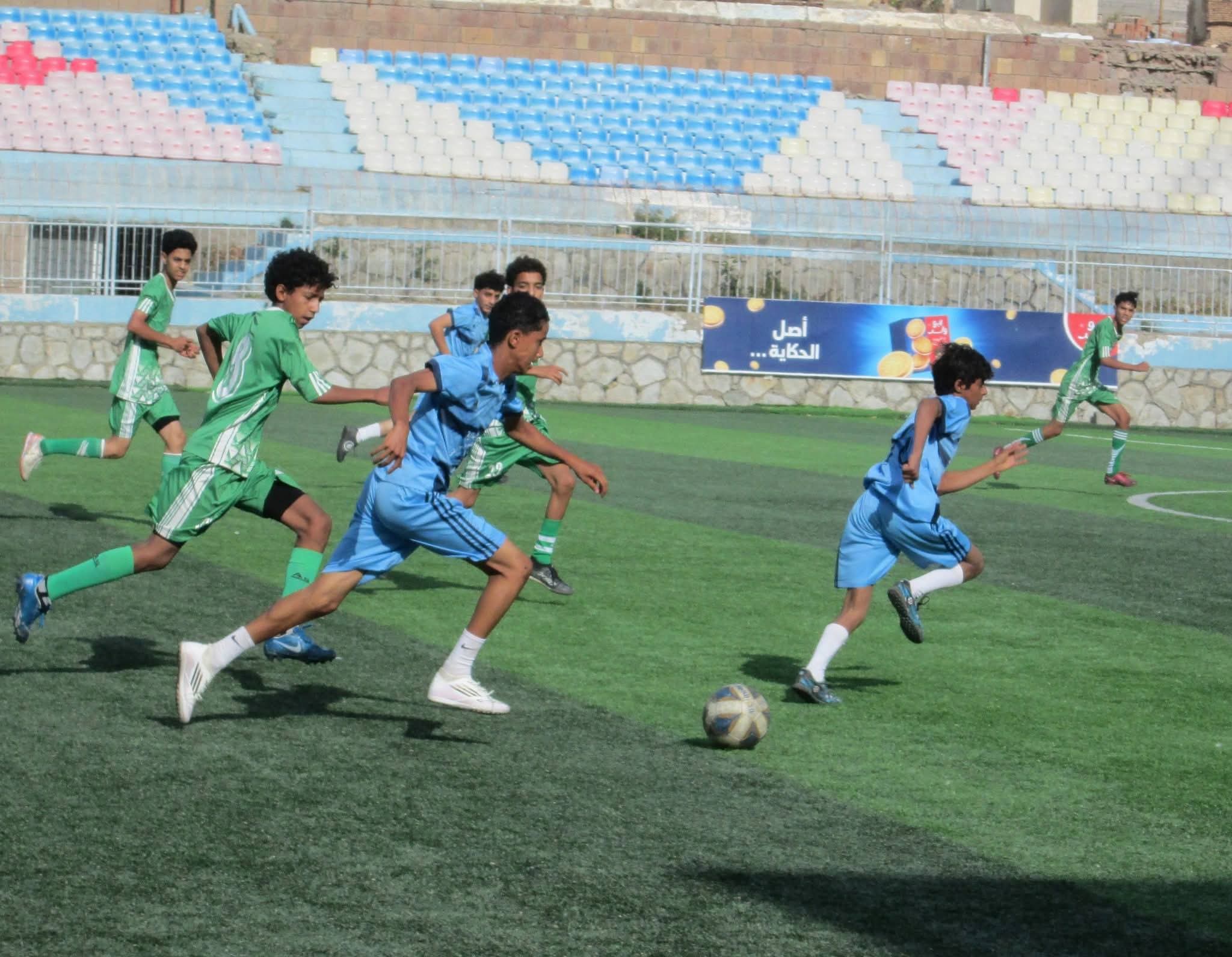 التعادل السلبي سيد الموقف في بطولة الاشبال والناشئين بتعز .