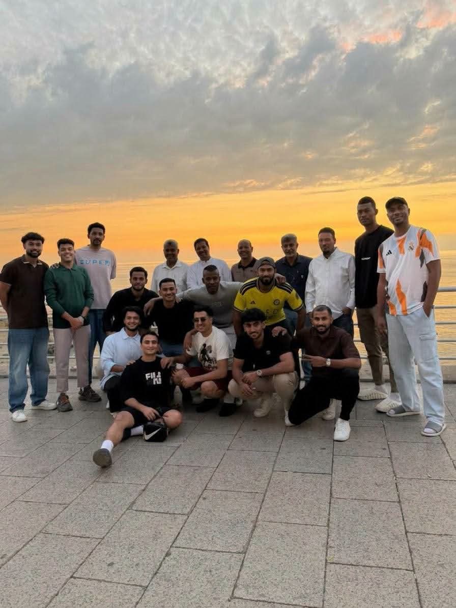 اللجنة المنظمة للبطولة العربية لكرة السلة تنظم رحلة ترفيهية وسياحية لبعثة شعب حضرموت في بيروت