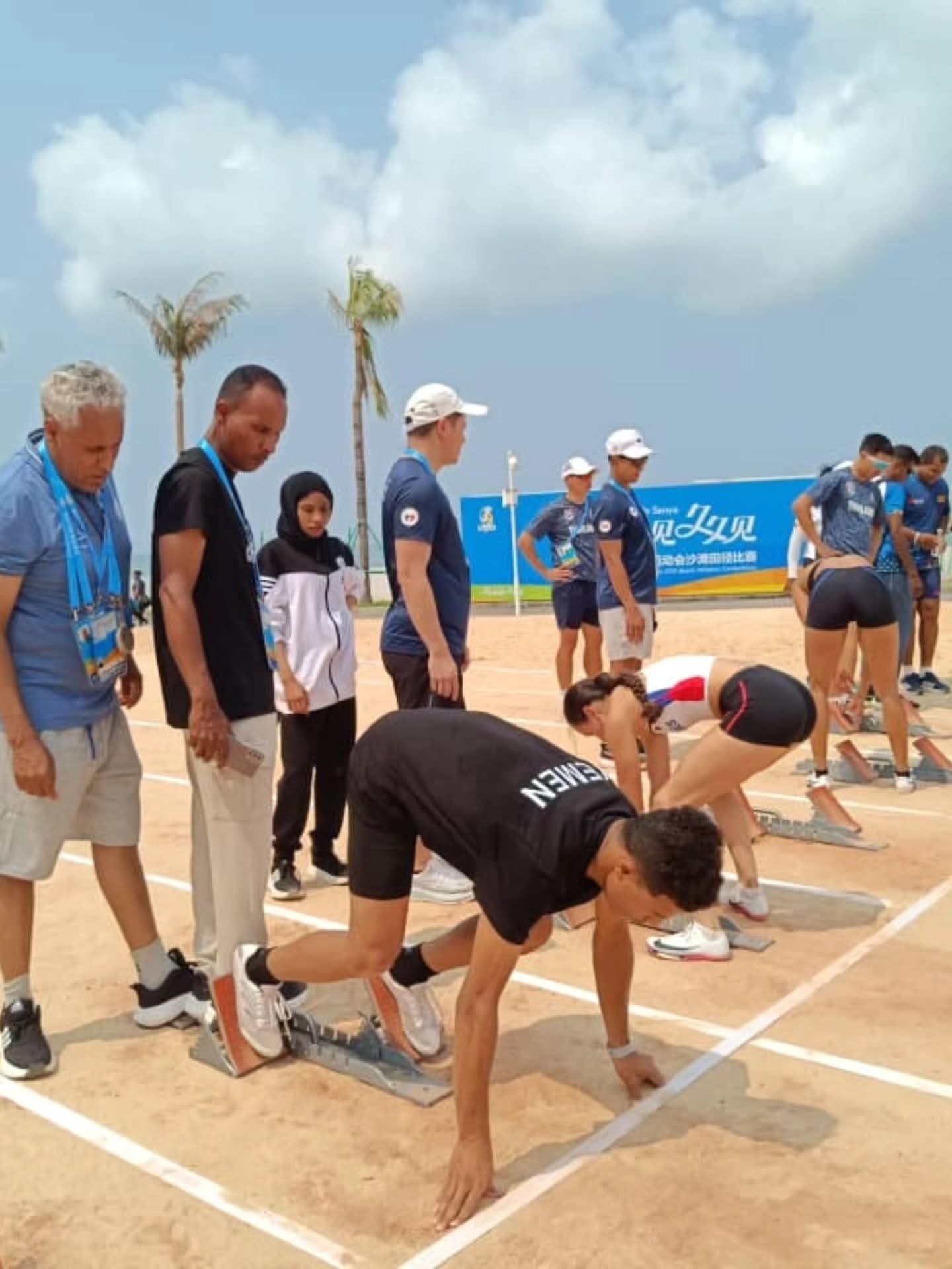 لاعبوا ولاعبات القوى والمصارعة يكثفون تدريباتهم بسانيا استعداداً للدورة