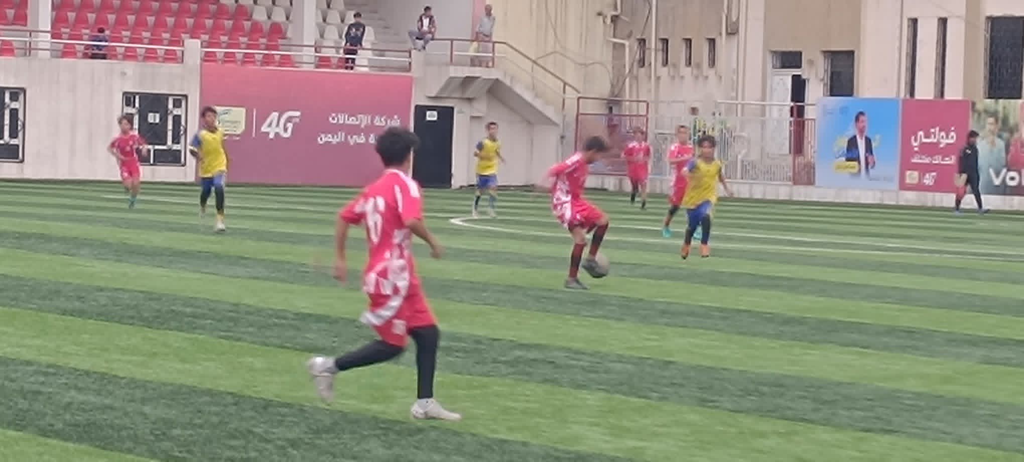 تعادل ودي لبراعم وشباب نادي 22 مايو أمام الأهلي بصنعاء