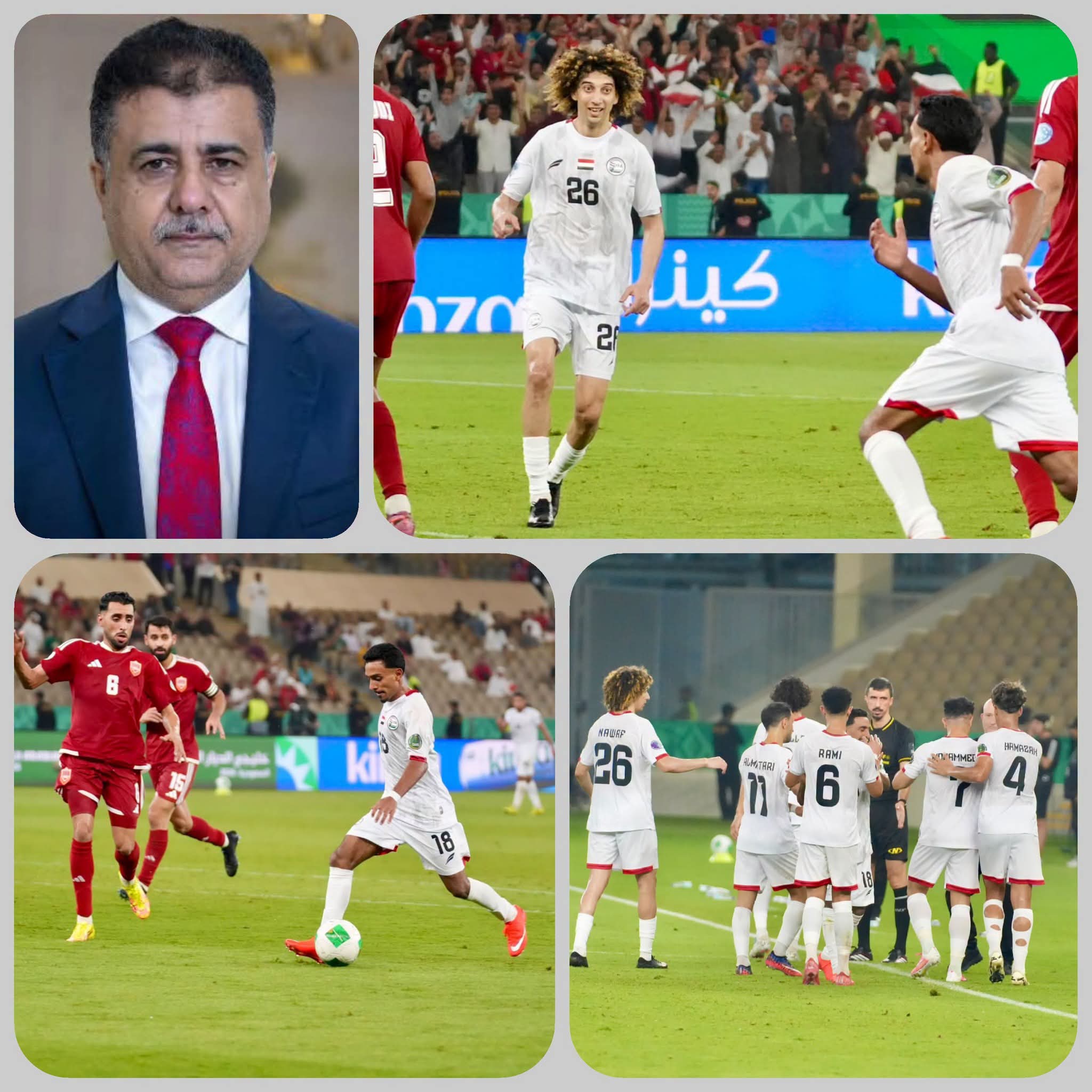 العيسي يكافئ بعثة المنتخب الوطني بـ5 آلاف ريال سعودي لكل فرد عقب الفوز الكبير على البحرين