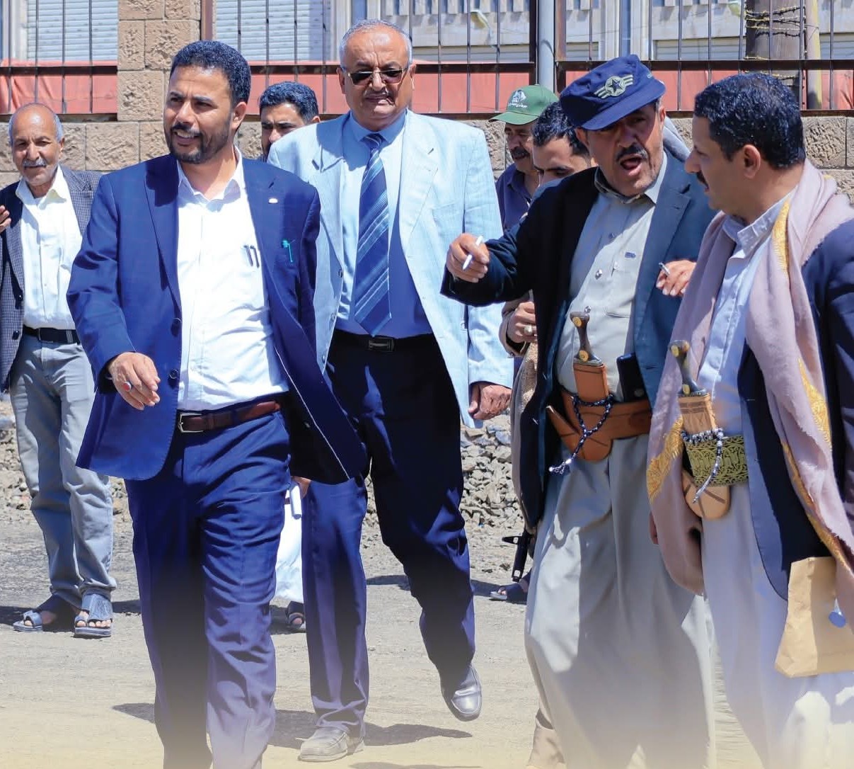 نائب وزير الشباب والرياضة بصنعاء يتفقد مشروع مركز الفروسية بمدينة الثورة  .