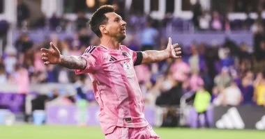 ميسي يسجل ثنائية تاريخية في فوز إنتر ميامي على أورلاندو سيتي