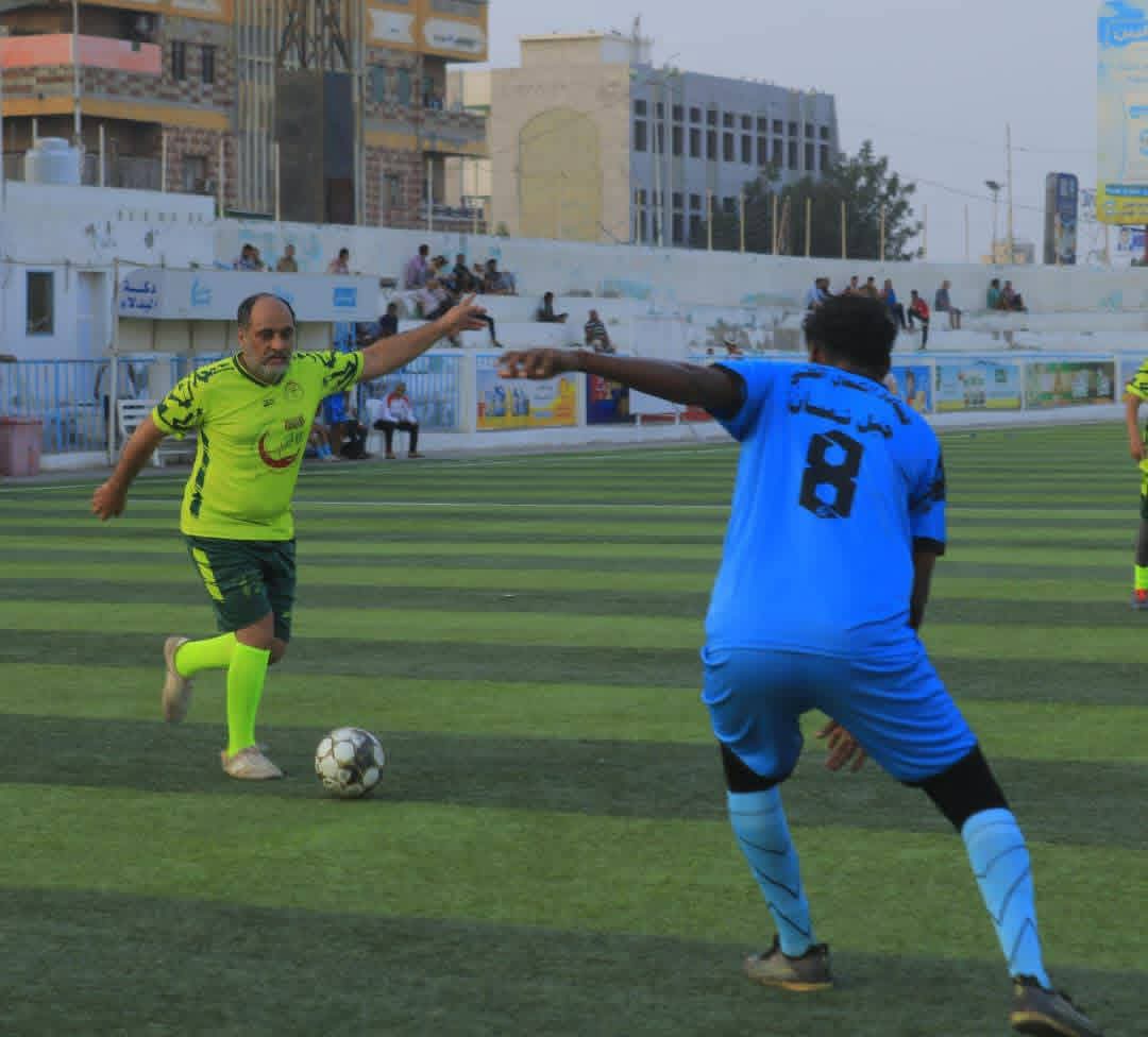 جيل شمسان يُعمق جراح الأولمبي بسداسية نظيفة في بطولة قدامى اللاعبين بالحديدة