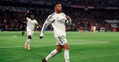 مبابي هداف دوري أبطال أوروبا بـ15 هدفا