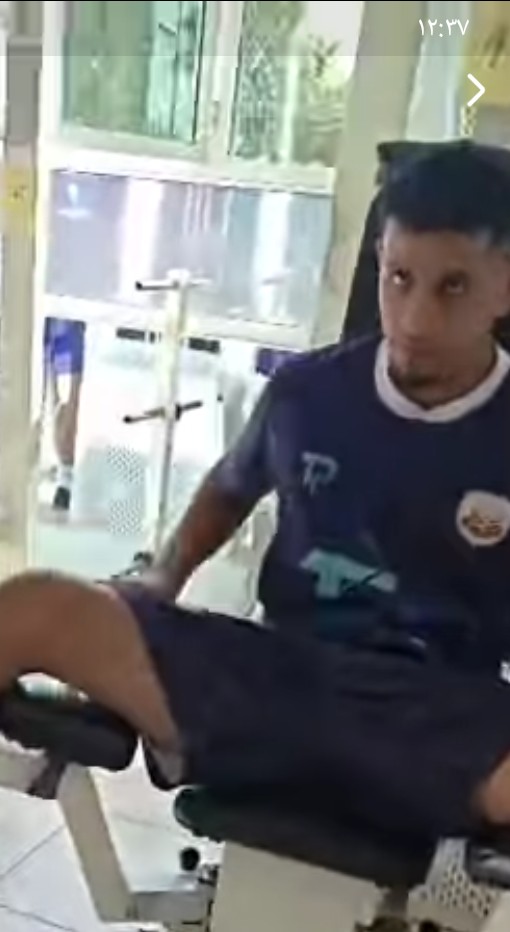 أهلي صنعاء يجري تمارين استشفائية وتقوية في صالة الجم والمسبح