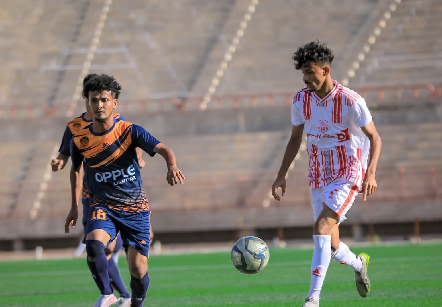 شعب حضرموت يتفوق على سلام الغرفة بثلاثية نظيفة في ثاني ودياته بمعسكر وادي حضرموت