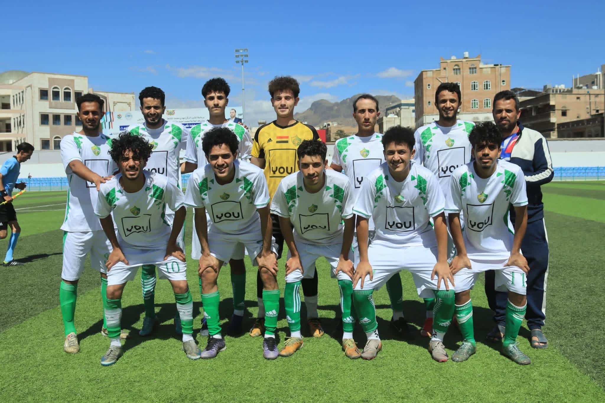 استعددا" لكأس الجمهورية ودوري الاولى  اليرموك ووحدة صنعاء في لقاء ودي .