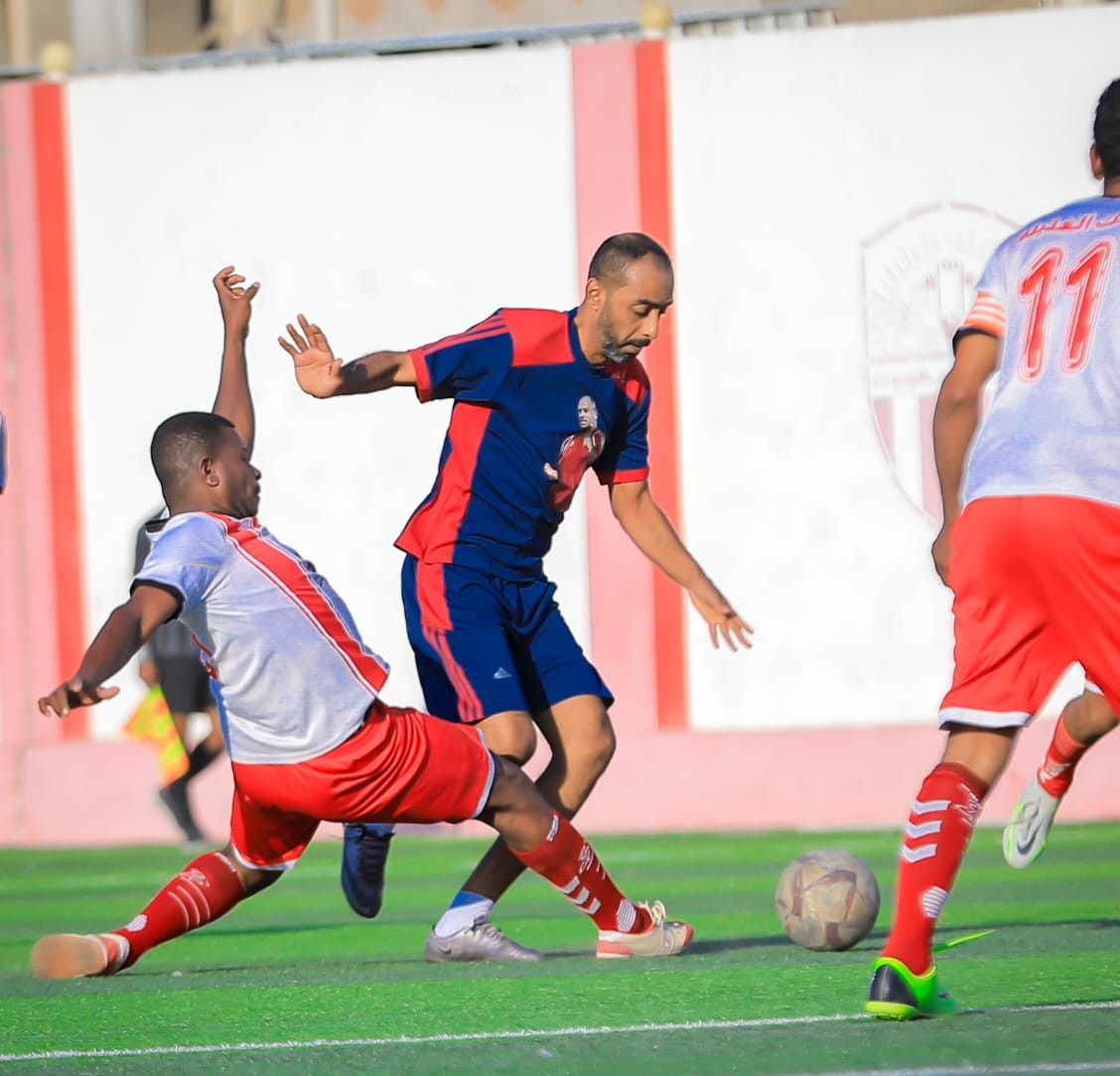 أهرام الديس يتغلب على زمالك الغليلة ضمن مسابقة كرة القدم للاعبين القدامى