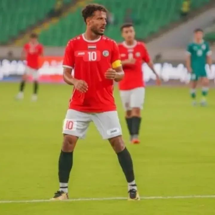 لاعب المنتخب الوطني احمد ماهر ضمن صفوف وحدة صنعاء .