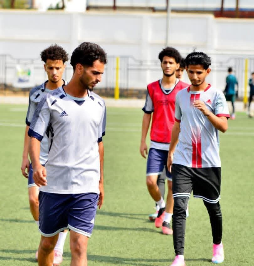 فريق 22 مايو يواصل تحضيراته المكثفة لمواجهة شعب إب في كأس الجمهورية.