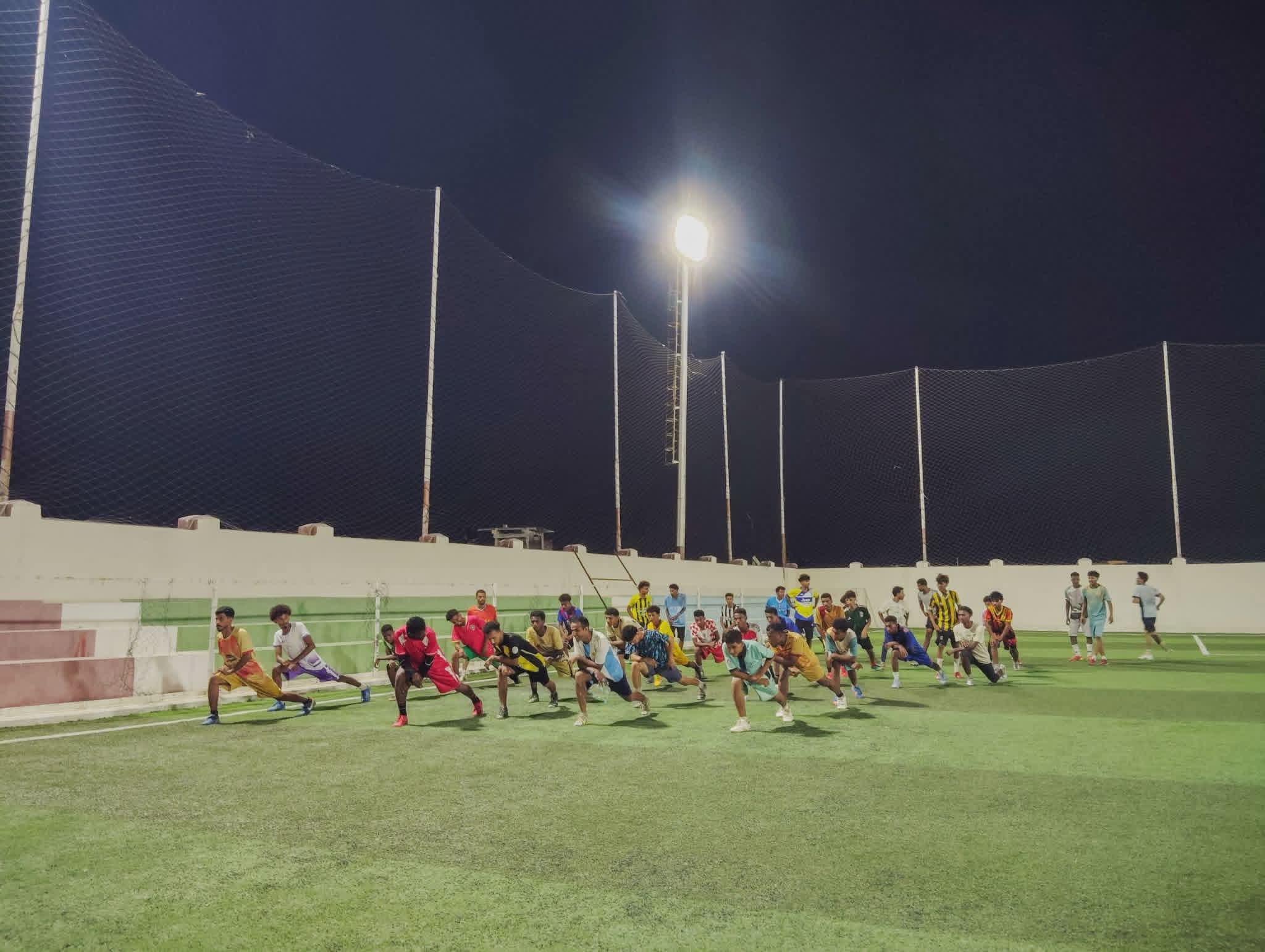 نصر بروم يواصل تحضيراته المكثفة لدوري الدرجة الثالثة