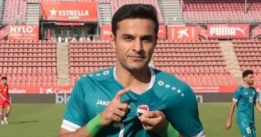 منتخب العراق يهزم أندورا بهدف صاروخي وديا استعدادا للمونديال .