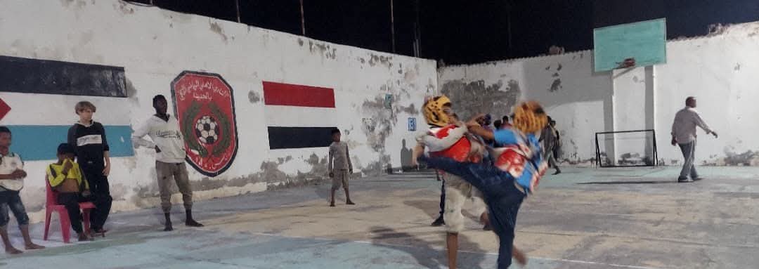 انطلاق بطولة التايكواندو الرمضانية في في نادي الأهلي الساحلي بالحديدة