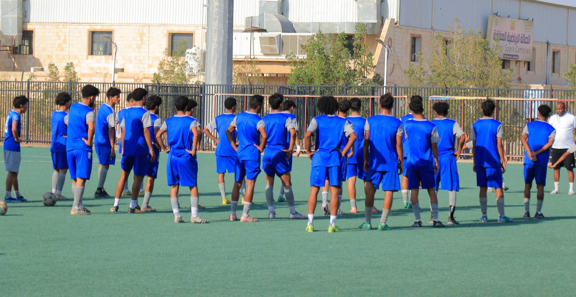 سدمأرب يواصل الاستعدادات للقاء اليرموك الاربعاء.