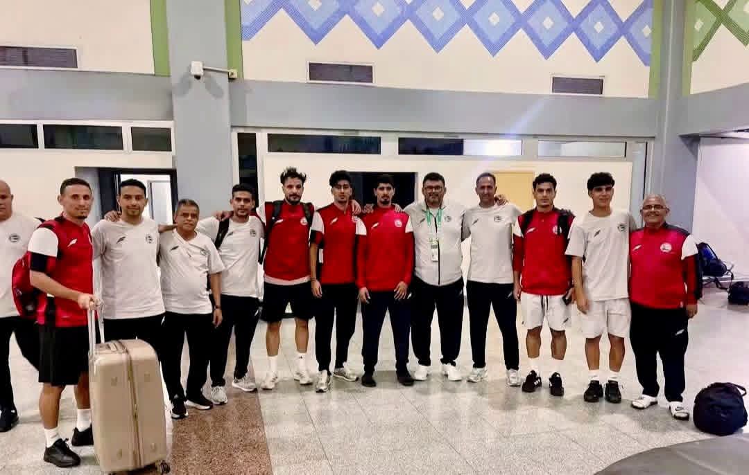 عودة بعثة المنتخب الكروي الأول إلى عدن